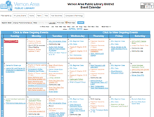 Tablet Screenshot of calendar.vapld.info